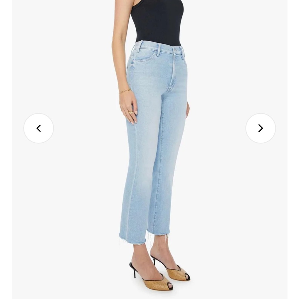 Mother - the hustler ankle fray - lost art - NWT size 28